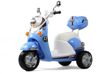 Детский электромобиль RiverToys Z444ZZ — (синий)