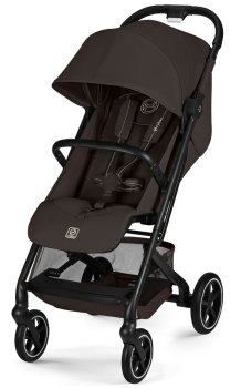 Прогулочная коляска Cybex Beezy NEW — (Chocolate Brown c дождевиком и бампером)