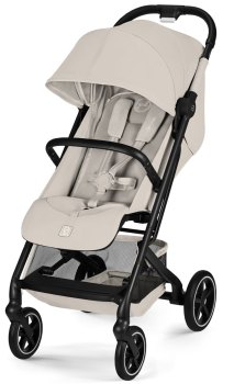 Прогулочная коляска Cybex Beezy NEW — (Dune Grey c дождевиком и бампером)