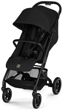 Прогулочная коляска Cybex Beezy NEW — (Magic Black c дождевиком и бампером)