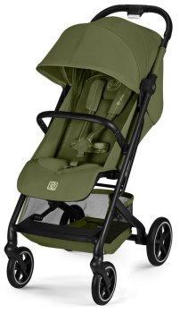 Прогулочная коляска Cybex Beezy NEW — (Moss Green c дождевиком и бампером)