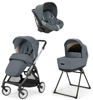 Коляска 3 в 1 Inglesina Electa System Quattro — (Union Grey)