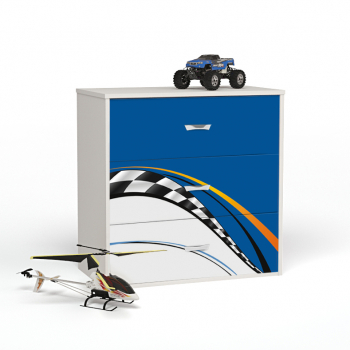 Комод ABC-KING LA-MAN — синий