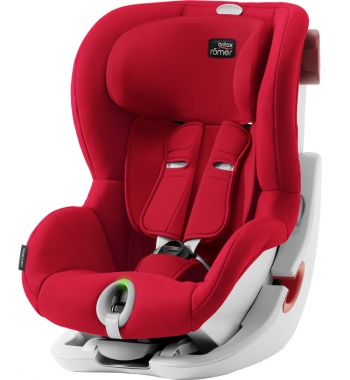 Автокресло Britax Römer King II LS — Fire Red Trendline