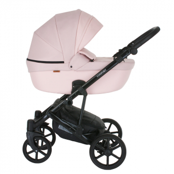 Коляска 2 в 1 PITUSO CONFORT — Пудра+Кожа Пудра /Plus