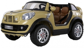 Электромобиль Farfello MINI Beachcomber JJ298 — зеленый пластик