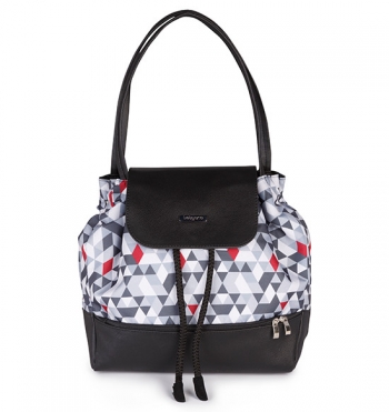 Сумка-рюкзак для мамы BabyOno UPTOWN — Треугольники