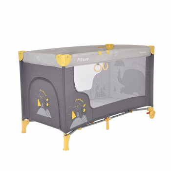 Манеж Pituso Florecita — Grey