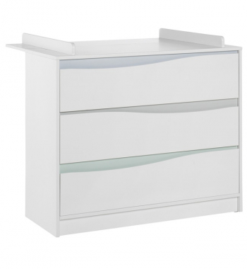 Пеленальный комод Geuther Wave — Белый/Пастель