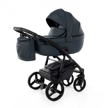 Коляска 2 в 1 Tako Laret Soft — TLS-04 (ткань маренго/короб маренго/рама черная)