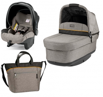 Набор 3 в 1 Peg Perego Set Modular Pop Up (без шасси) — Luxe Grey