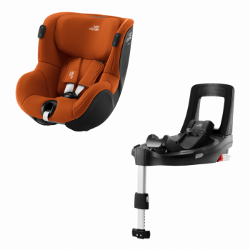 Автокресло Britax Römer DUALFIX iSENSE + база FLEX BASE iSENSE — Golden Cognac