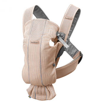 Рюкзак-кенгуру BabyBjorn "Mini Mesh" — 01/ Жемчужно-розовый