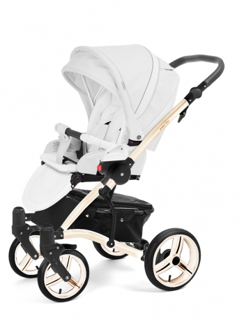 Прогулочная коляска Esspero Grand Tour (шасси Beige GT) — Nappa White