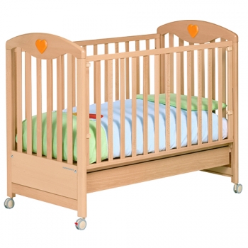 Детская кроватка Foppapedretti Cuore di Mamma — Naturale