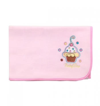 Плед BabyOno Нежность (75*100 см) — Розовое пирожное