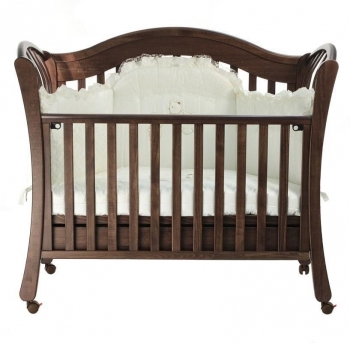 Детская кроватка Fiorellino Alpina 120x60 — Орех