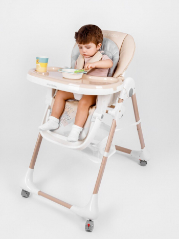 Стульчик для кормления Amarobaby Enjoy — Бежевый