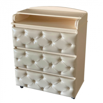 Пеленальный комод КЕДР Victoria Elegance — Слоновая кость