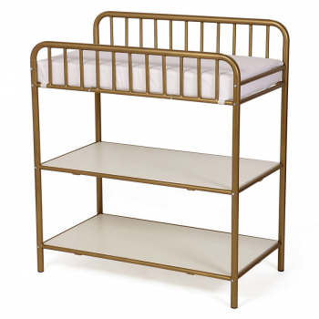 Столик для пеленания Polini Vintage 1180, металлический — Бронзовый