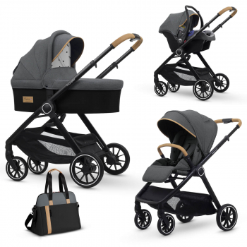 Коляска 3 в 1 Esspero Traveler + сумка — Nordic