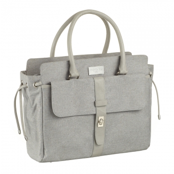 Сумка для мамы близнецов Bebe Due Lisbon — Soft Grey