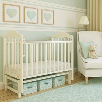 Детская кроватка Giovanni Classico — Ivory (Слоновая кость)