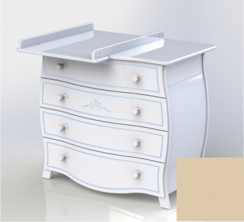 Пеленальный комод Gandilyan "Лола" — слоновая кость