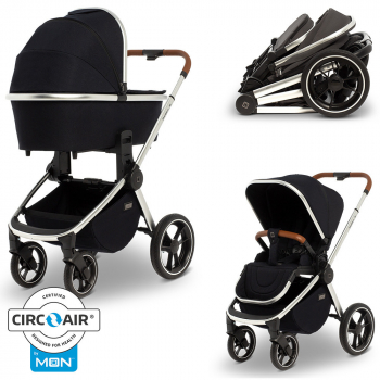 Коляска 2 в 1 Moon ReSea S — Navy (204) 2020