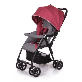 Прогулочная коляска Jetem Neo — Малиновый 17