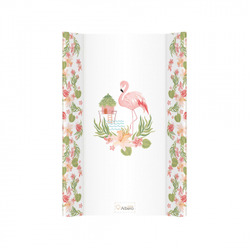 Пеленальная доска Alberomio PT70 70х47 см — Фламинго