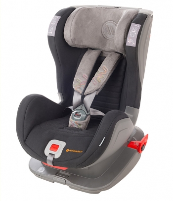 Автокресло Avionaut GLIDER SOFTY — Черный/Серый