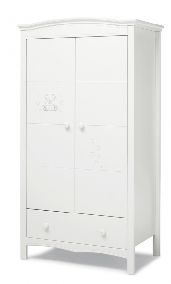 Шкаф двустворчатый Erbesi Incanto  — White (белый)