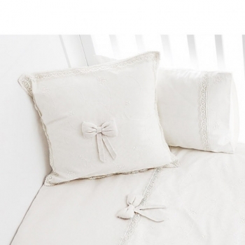 Подушка 40x40 см Fiorellino Premium Baby — Кремовый