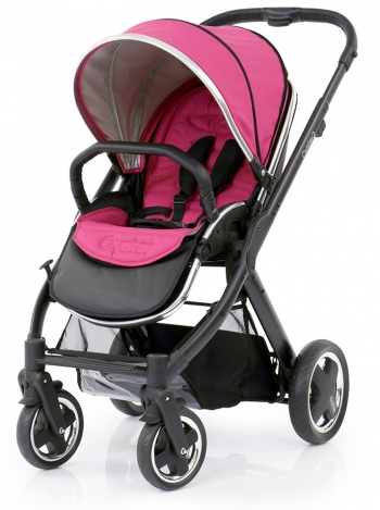 Прогулочная коляска Oyster 2 + Colour Pack (шасси Black) — Wow Pink