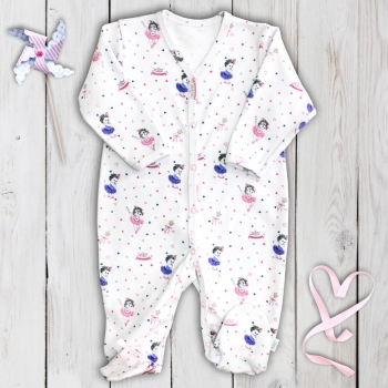 Комбинезон с окантовкой Веселый малыш 