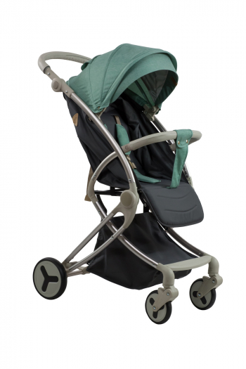 Прогулочная коляска Farfello Aimile Summer Silver — Зелено-серый