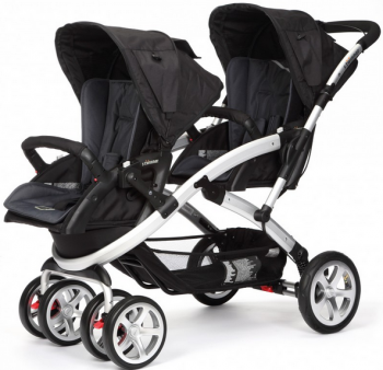 Коляска для двойни Casualplay STWINNER (без матрасиков) — Без матрасиков