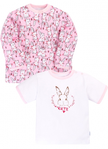 Комплект(Кофточка, фуфайка с кор.рук.