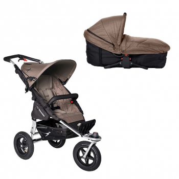 Коляска 2 в 1 TFK Joggster Adventure MultiX — Fossil T-JA-19-327/T-54-19-327