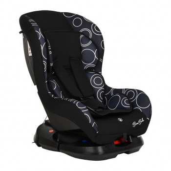 Автокресло Bambola Bambino — Черный/Круги