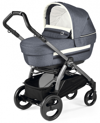 Коляска для новорожденных Peg Perego Book 51 Elite (шасси White/Black) — Luxe Mirage