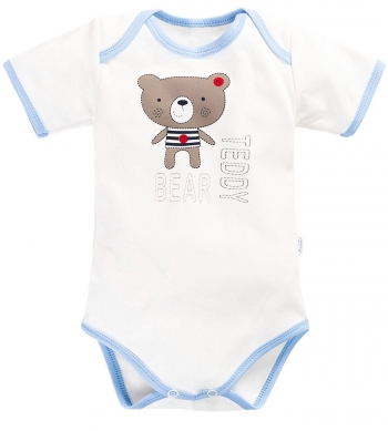 Комбинезон\Боди кор. рукав Веселый малыш 