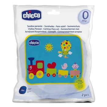 Защитные шторки для автомобиля Chicco Safe — "Паровозик" (2 шт.)