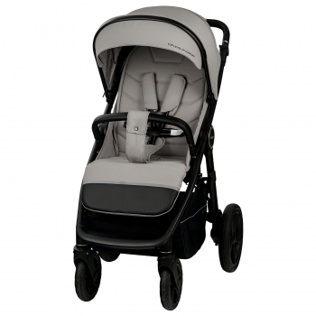 Прогулочная коляска INDIGO LEGEND — бежево-серый