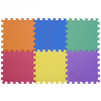 Коврик-пазл 12" без изображений рельефный - NT10 Funkids "Сенс-12-10" — 01