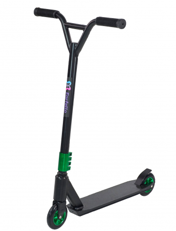 Самокат трюковой Farfello HD-S2005 — Черно-зеленый