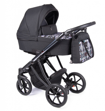 Коляска 2 в 1 Coletto Dante/Berto — D-09 черн\цветн