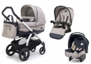 Коляска 3 в 1 Peg Perego Book 51 S Primonido SL Modular — Luxe Beige