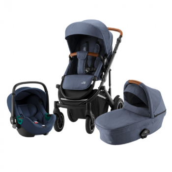 Коляска 3 в 1 Britax Römer Smile III i-sense — Indigo Blue